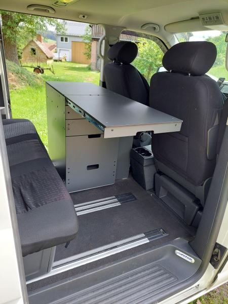 Modulküche Modul Mini+ für VW T5 oder VW T6 / VW T6.1